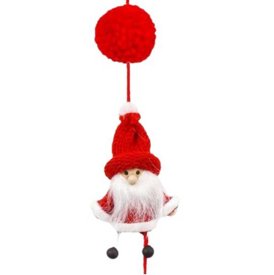 Santa Little Legs, Fur Trim Coat, Garland 1.6 mtr *ETA Nov